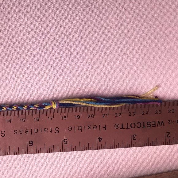 Moon mist Kumihimo friendship bracelet - Picture 3 of 3